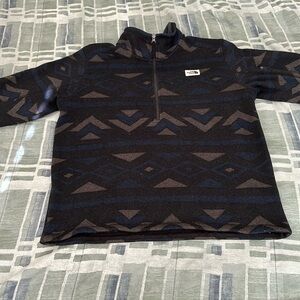 Men’s The North face Fleece half-zip sz L